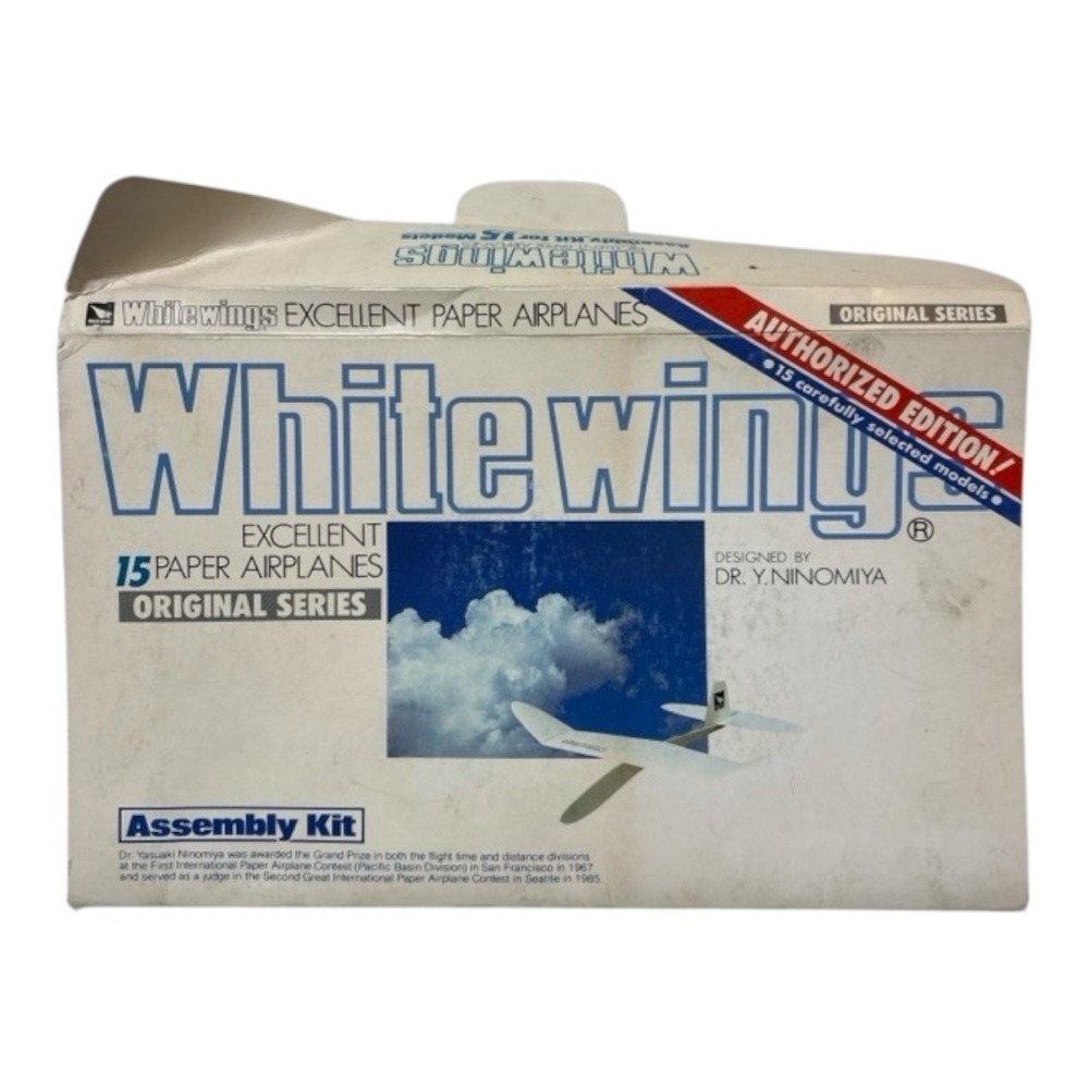 White Wings Excellent Paper Airplanes 15 Model Assembly Kit Original Series